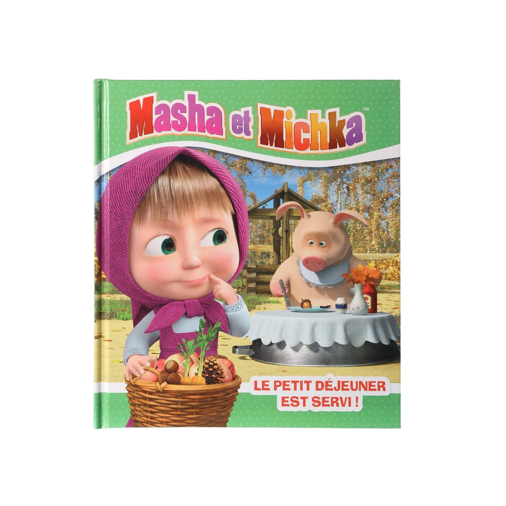 Masha et Michka Le Petit Déjeuner Livre Enfant