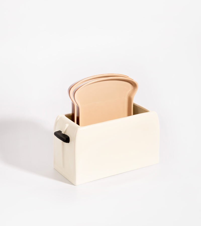 L'avant gardiste Table Fun pot rangement Toaster brunch