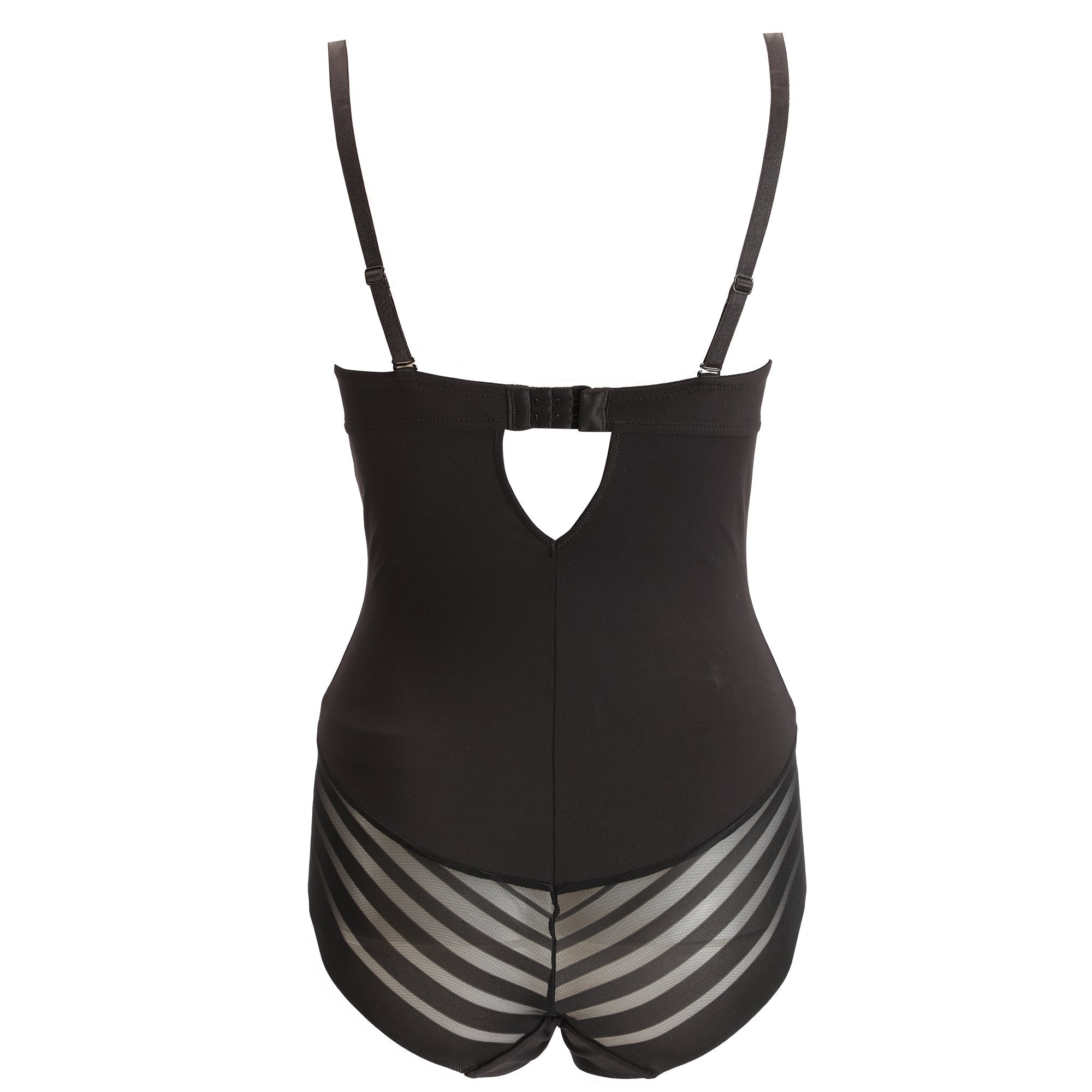 Body gainant noir lingerie femme sculptant 90C