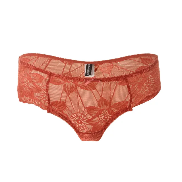 Stokomani Mode Shorty dentelle orange 38/40 femme