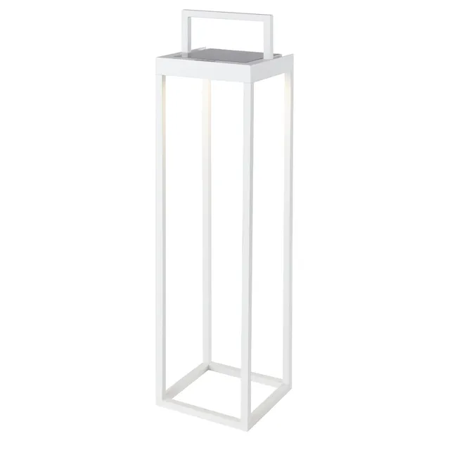 Red Deco Big Hydra lanterne solaire blanche LED blanc chaud H52,5cm