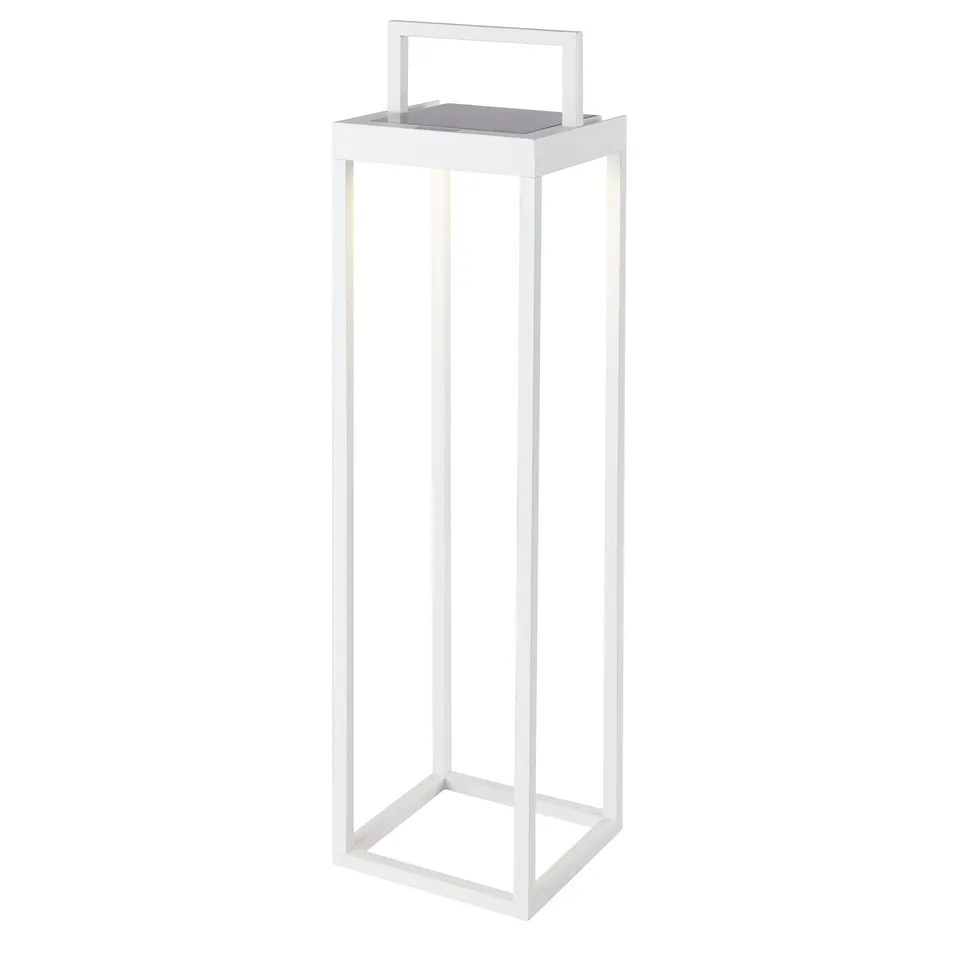 Red Deco Big Hydra lanterne solaire blanche LED blanc chaud H52,5cm