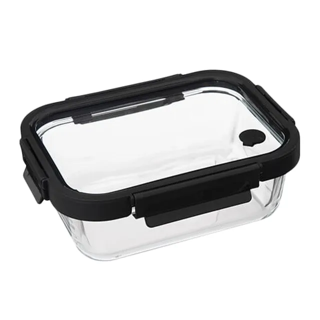 Stokomani boîte micro-ondes verre 0,9 L couvercle verre