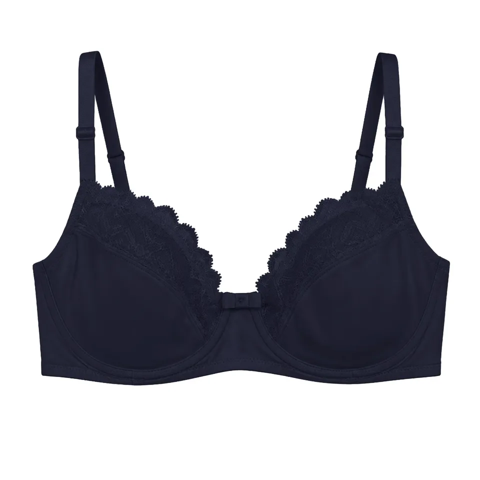 Stokomani Mode Soutien-gorge micro dentelle noir