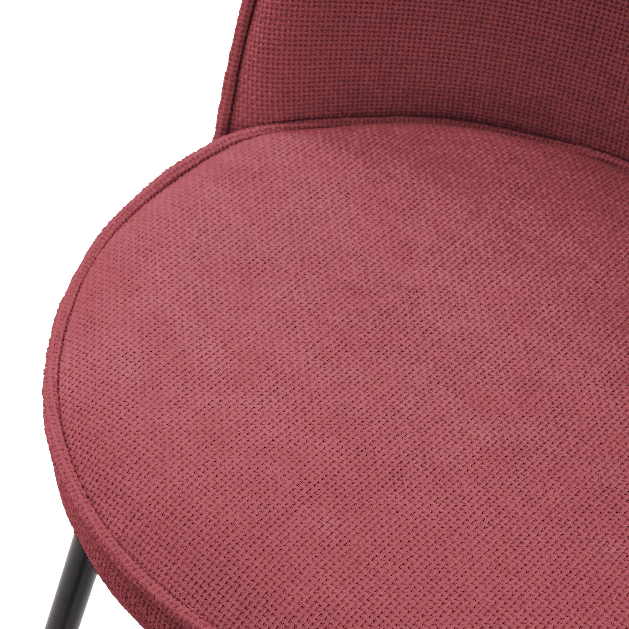 ECD Germany Möbel 2 tabourets bar rouges dossier 102 cm