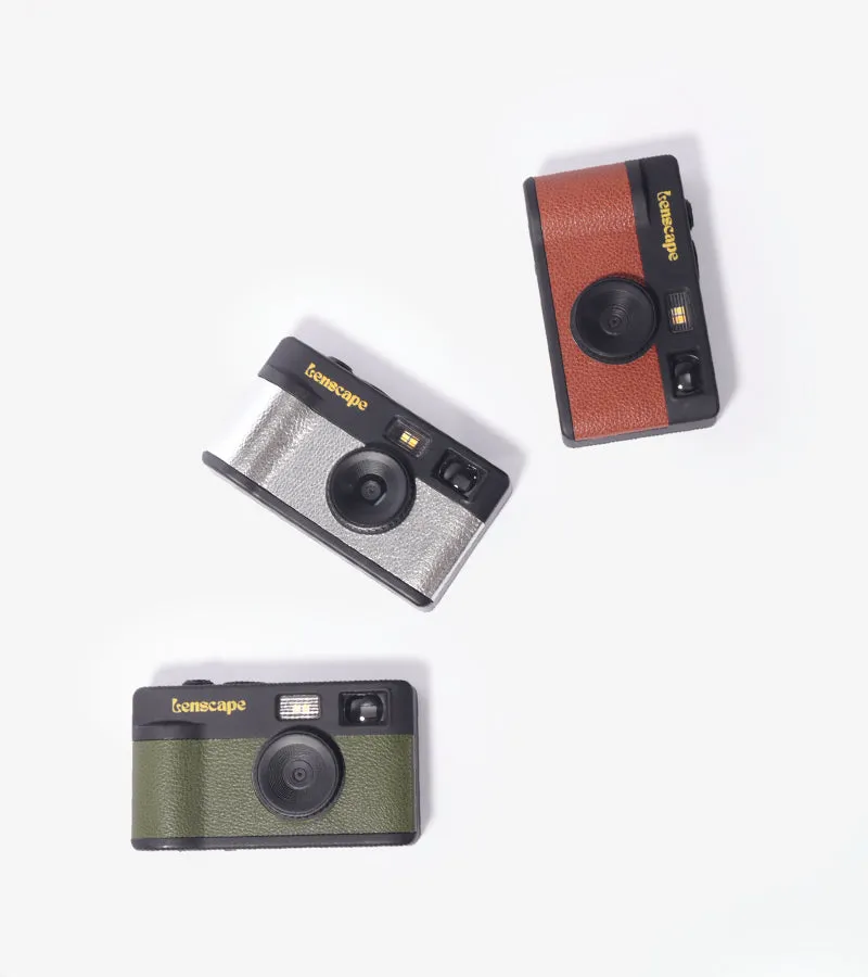 Lenscape V2 appareil photo sans écran marron vintage