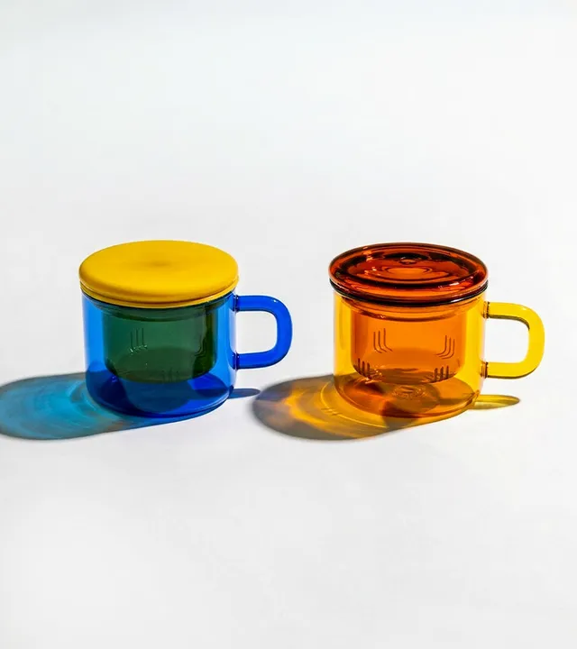 L'avant gardiste Chà for one tasse à thé avec infuseur Safran Stockholm