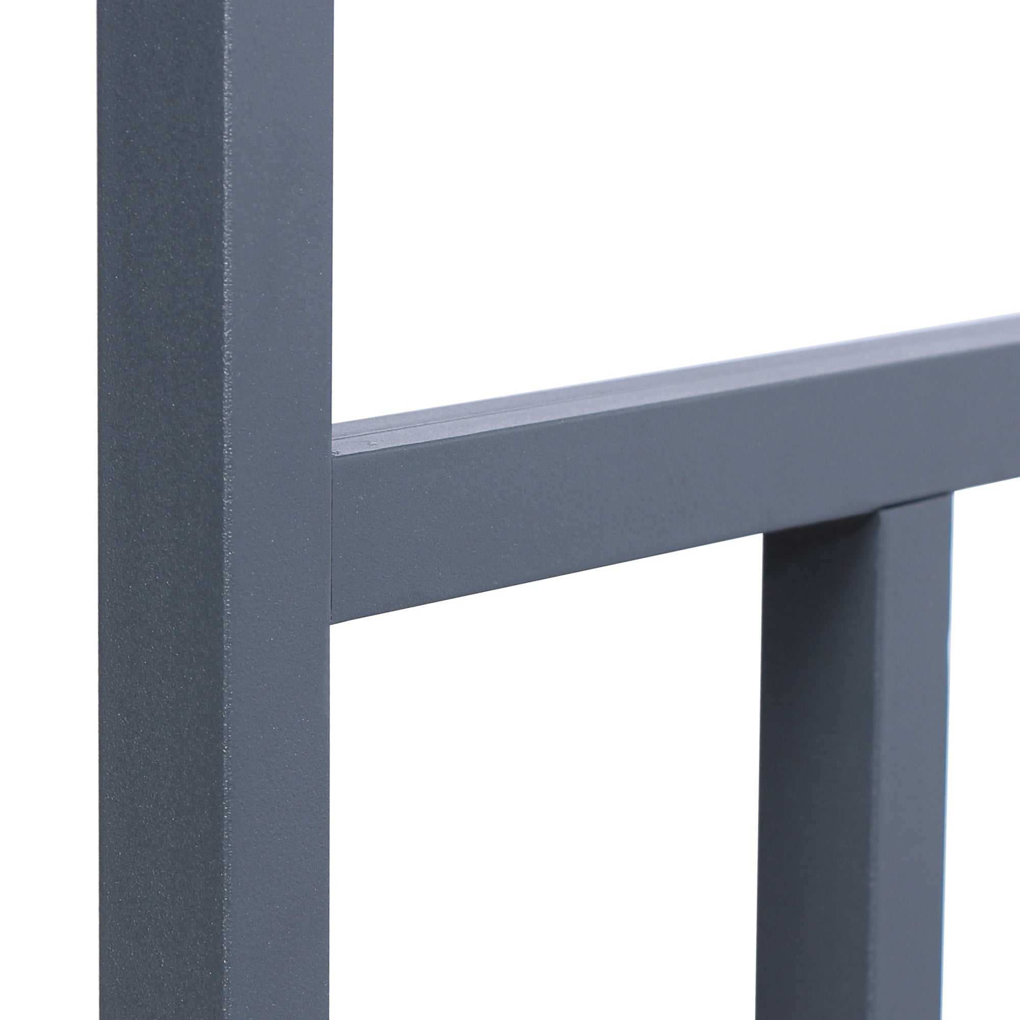 ML-Design Range-bûches 143x145x70 cm abri bois anthracite