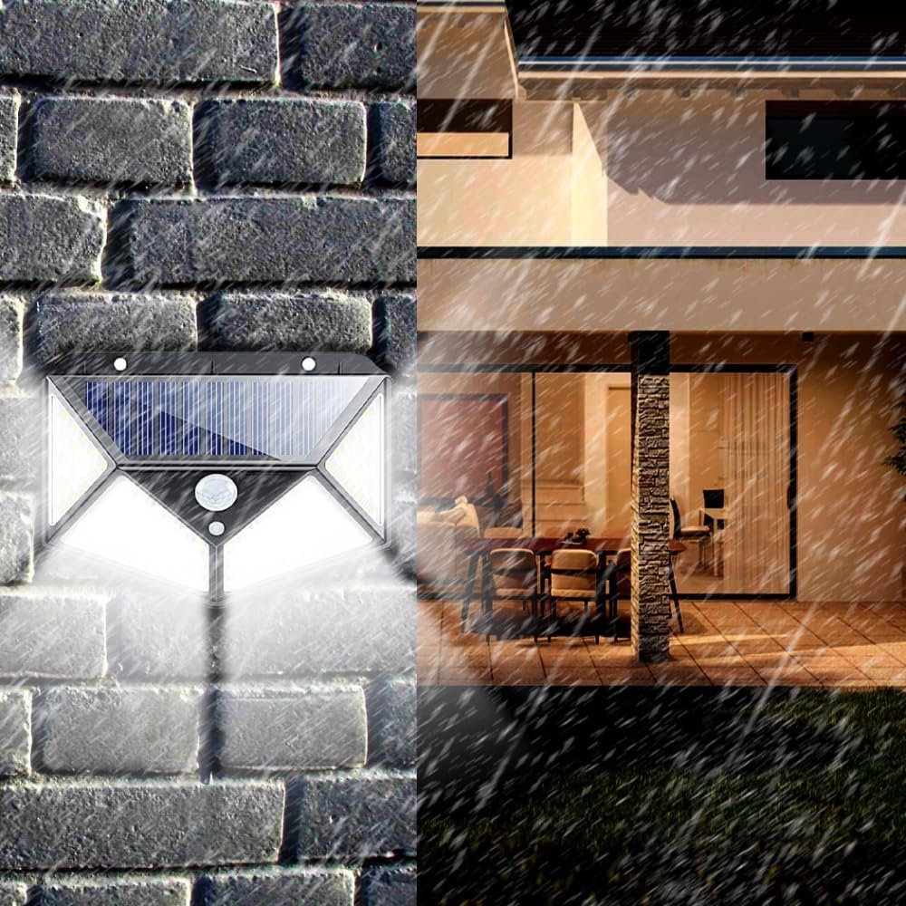 Shop-Story Wallamp Lampe Solaire Extérieur 100 LED à l'Unité
