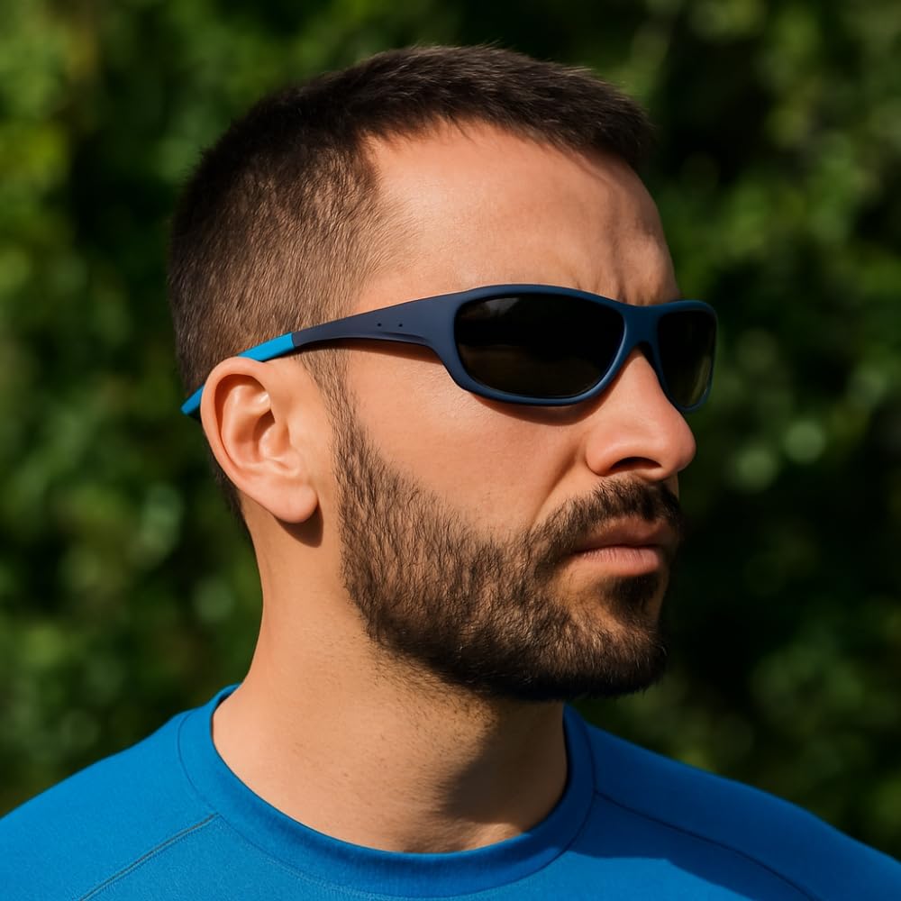 Shop-Story Sebastien Loeb Racing Lunettes soleil sport bleu homme