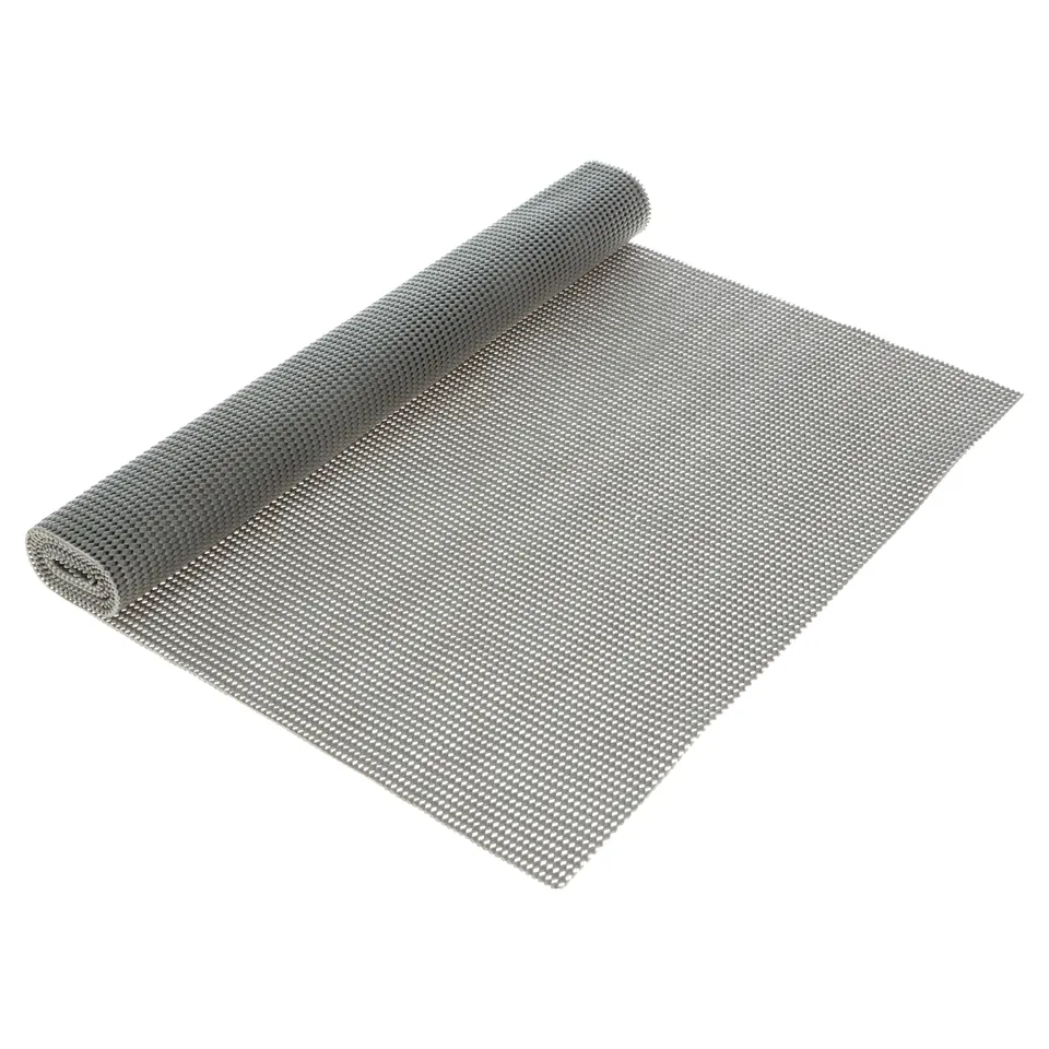 Stokomani Maison Tapis antidérapant gris 50x150 cm couloir