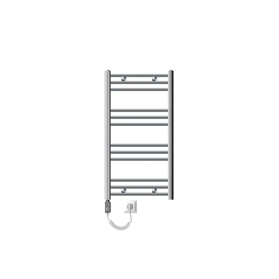 ECD Germany Heizungen sèche-serviettes électrique chrome 300W 500x800