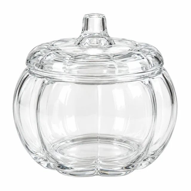 Déclic Home Bonbonnière citrouille verre 500 ml