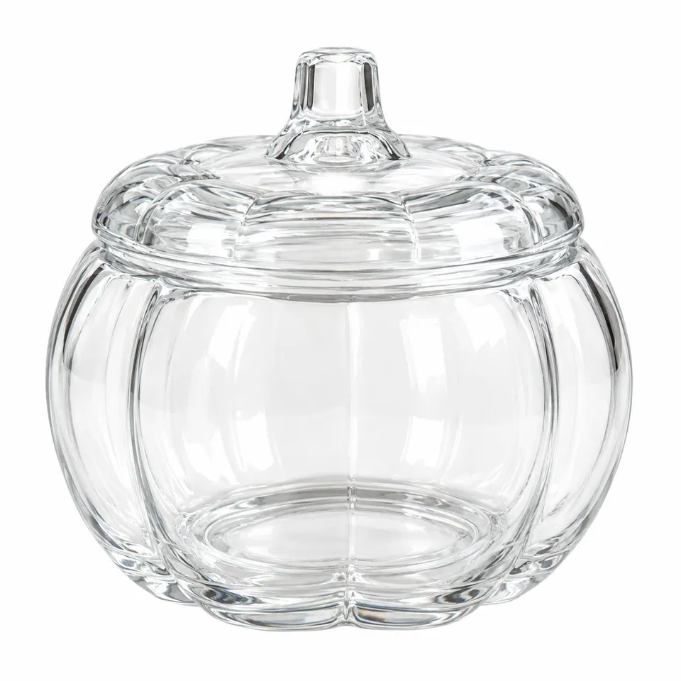 Déclic Home Bonbonnière citrouille verre 500 ml