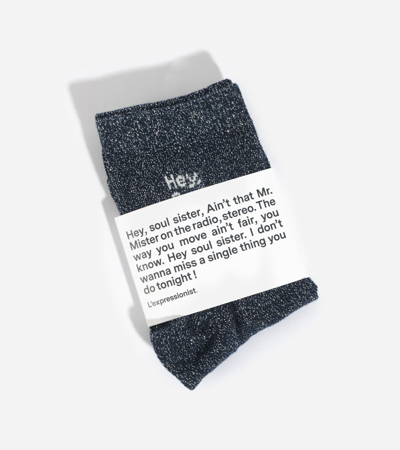 L'avant gardiste Lifestyle & Fun chaussettes Hey Soul Sister femme