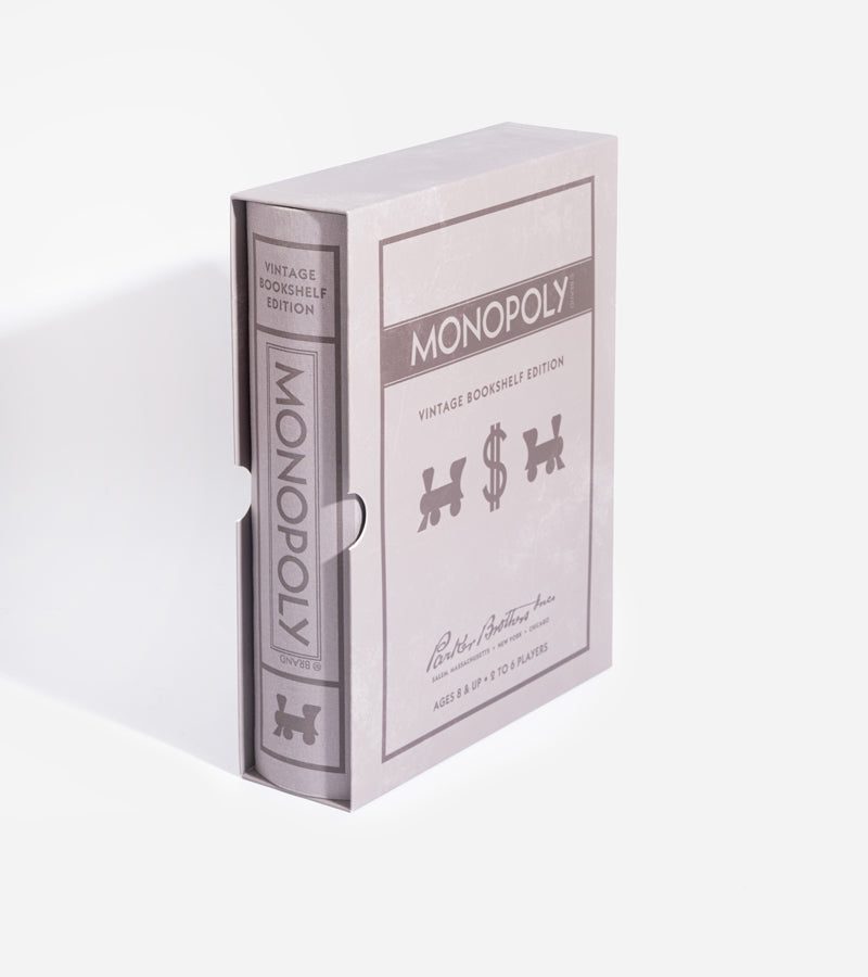 Monopoly Vintage Livre Edition jeu de société famille rétro