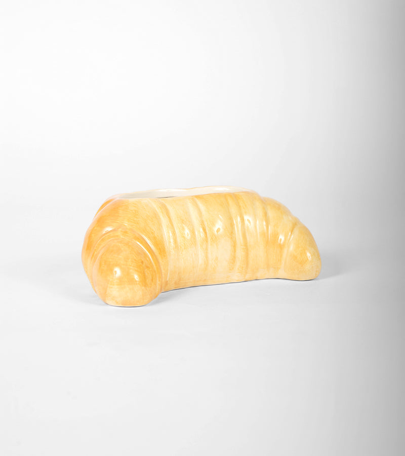 L'avant gardiste Croissant pot à plante doré petit-déj