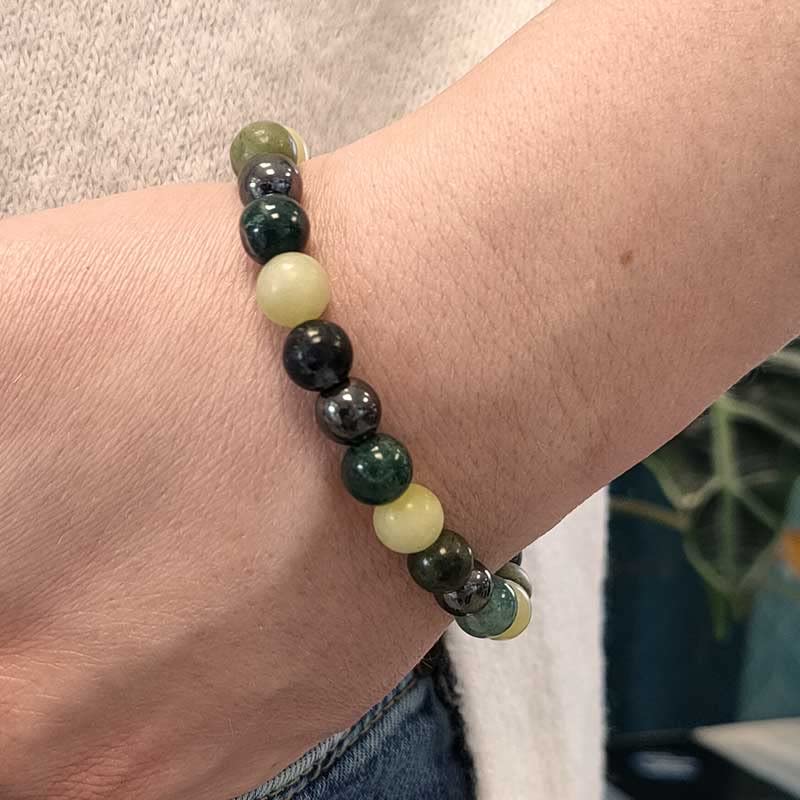 Shop-Story Lifestyle Lucky Bracelet pierres citrine agate
