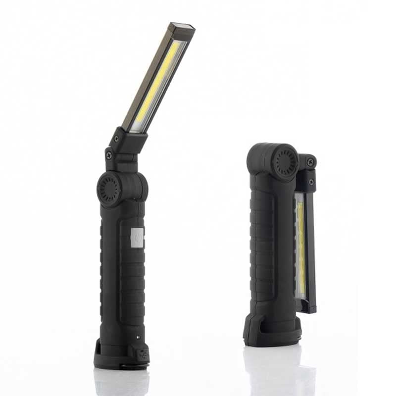 Shop-Story Litooler Lampe de Poche 24 LED Rechargeable Magnétique USB