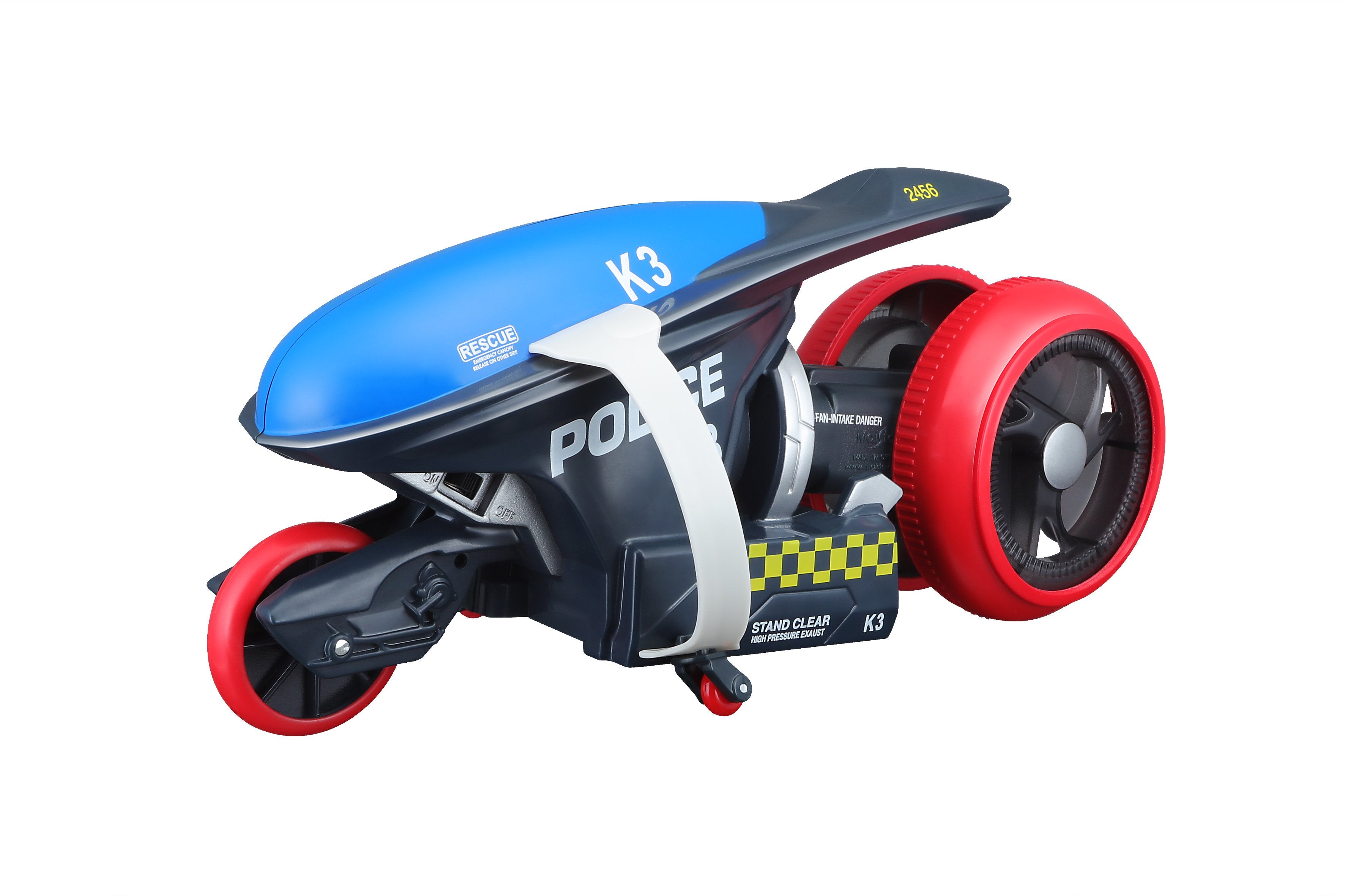 Stokomani Moto de Police Cyklone 360 Radiocommandée Enfant