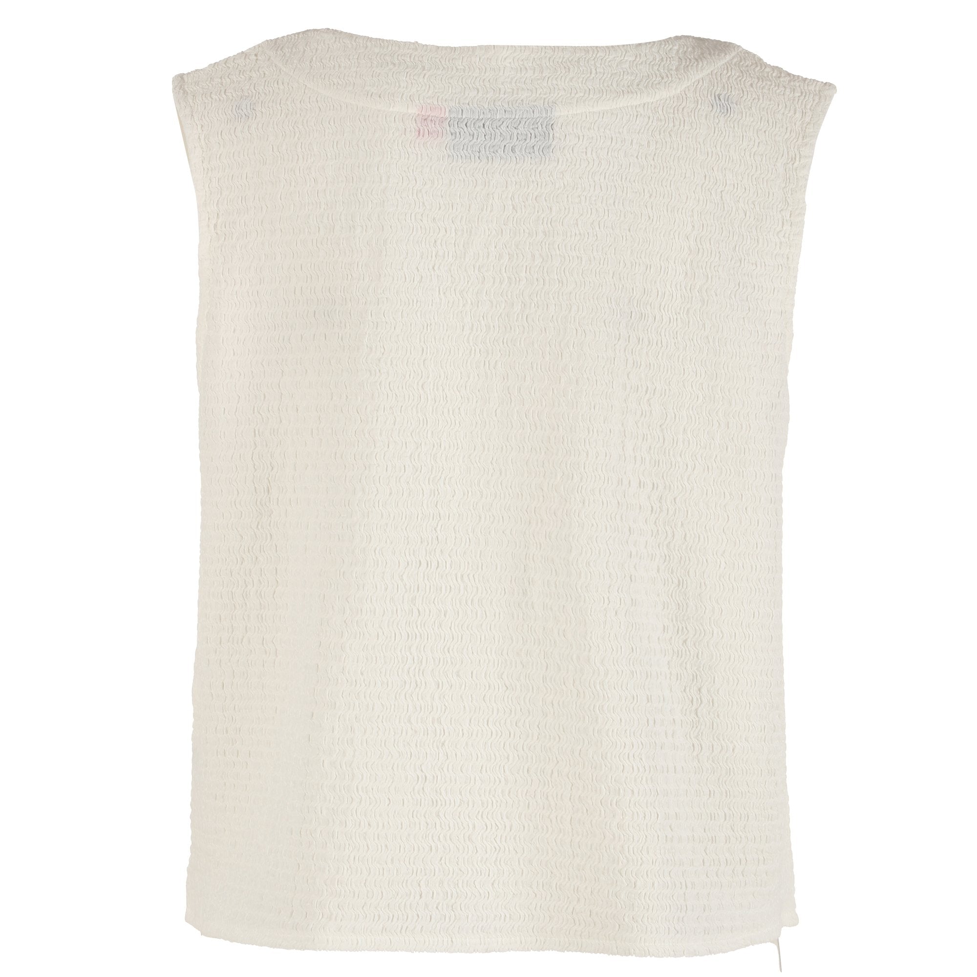Stokomani Mode Veste sans manche blanc femme XL