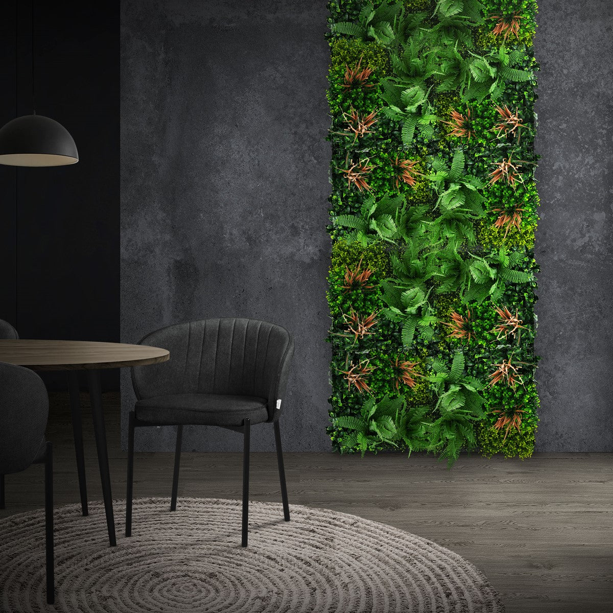 ECD Germany Haus & Wohnen Mur végétal artificiel tropical lot 4