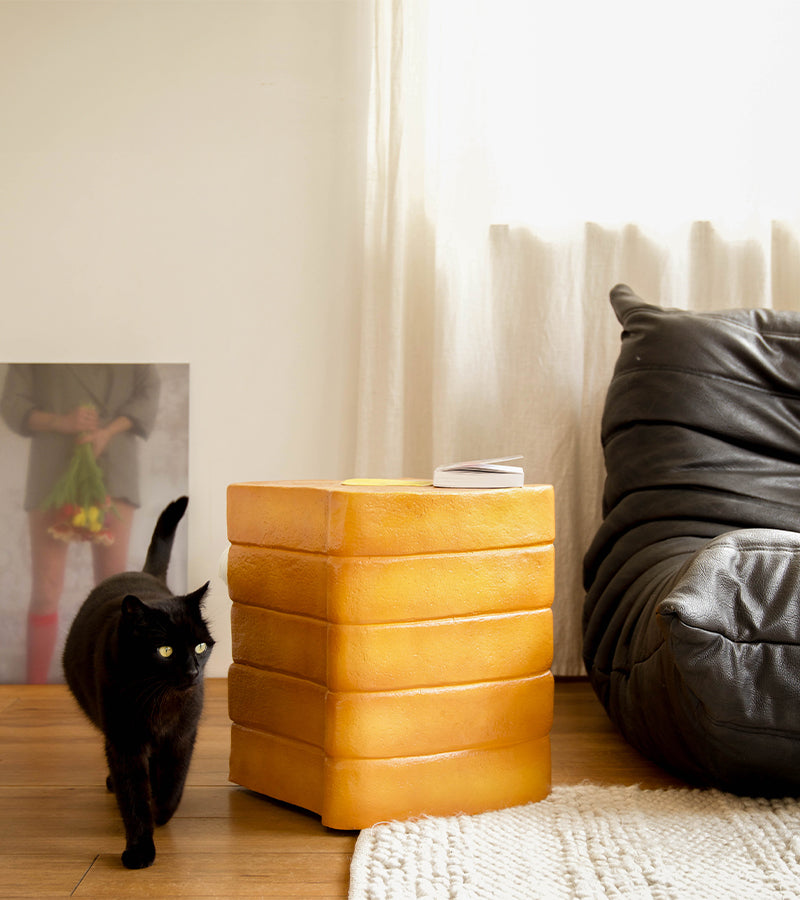 L'avant gardiste Design Tabouret toast assise déco pain