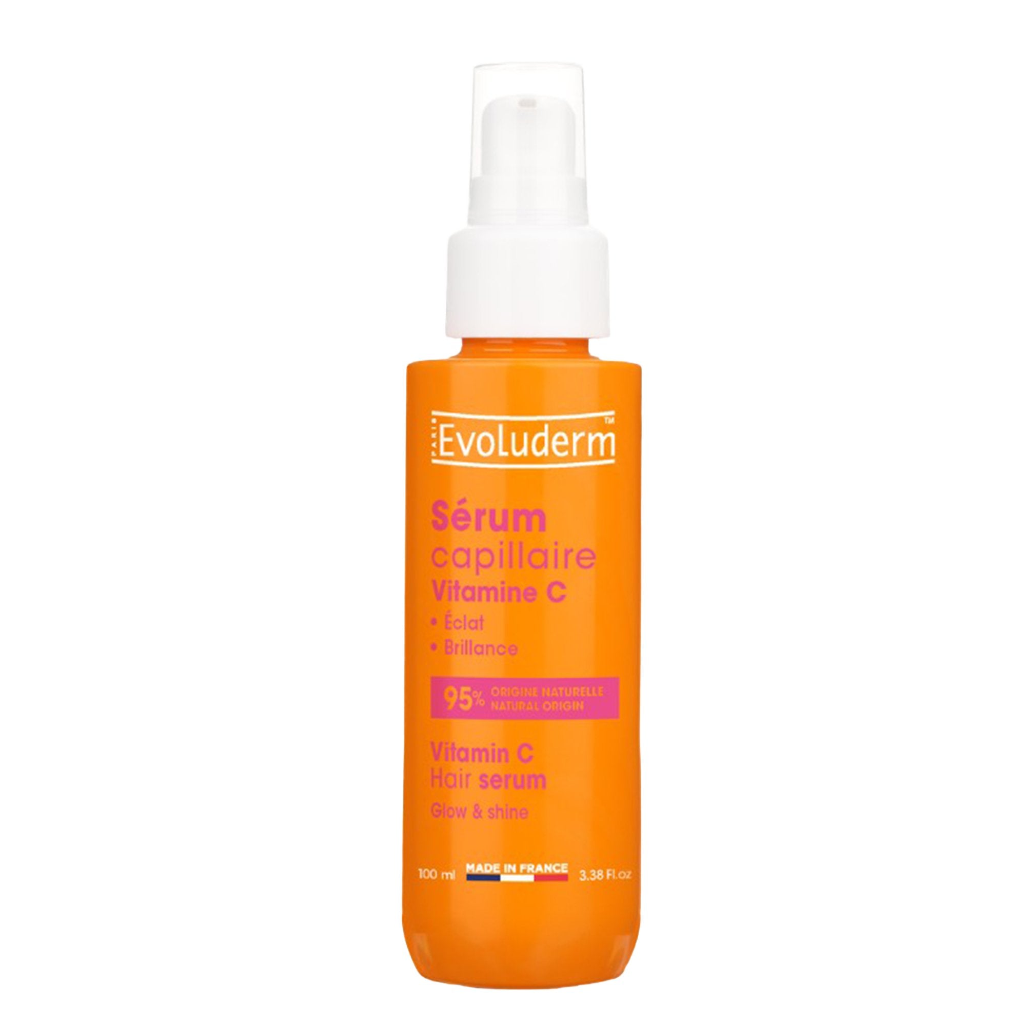 Evoluderm Sérum capillaire vitamine C cheveux lumineux