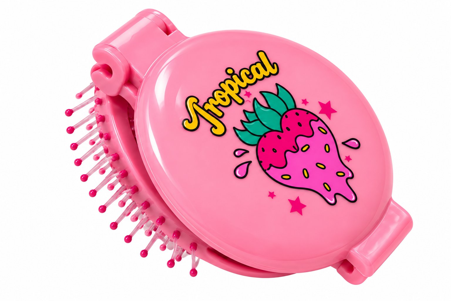 Stokomani Beauté Brosse à cheveux pliable voyage démêlante