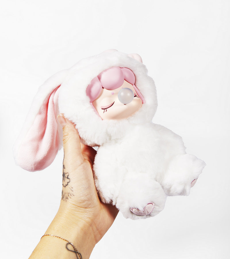 L'avant gardiste Shining Bunny figurine géante blind box