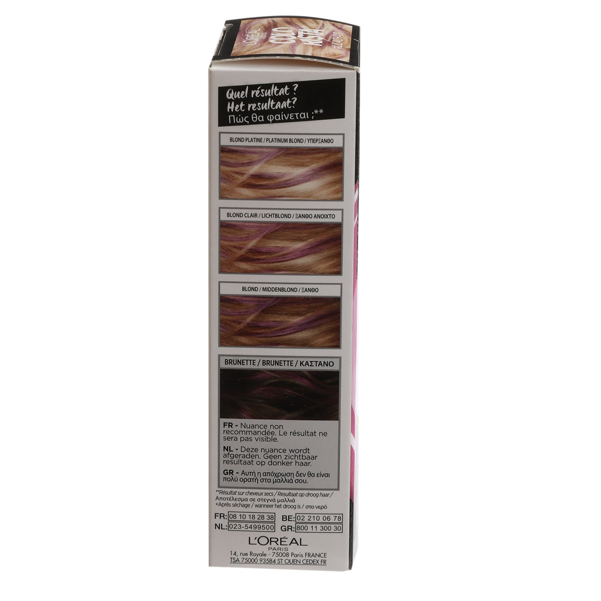 L'Oréal Colorista coloration cheveux lila pastel sans ammoniaque
