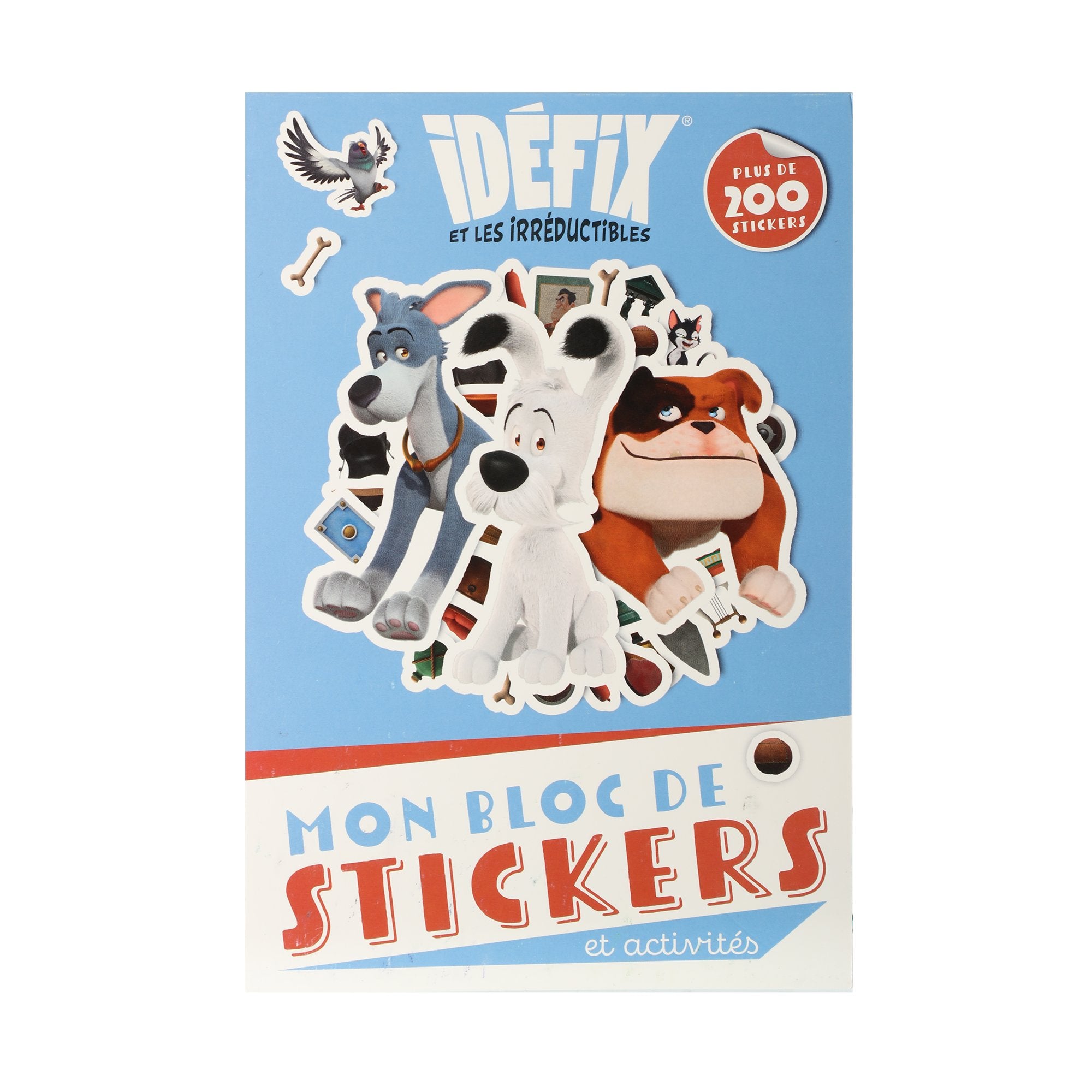 Idéfix Irréductibles Mon bloc stickers et activités livre
