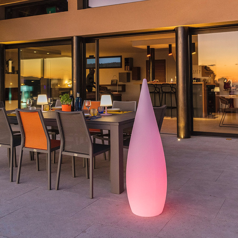 Red Deco Classy lampadaire sans fil LED H120 cm multicolore