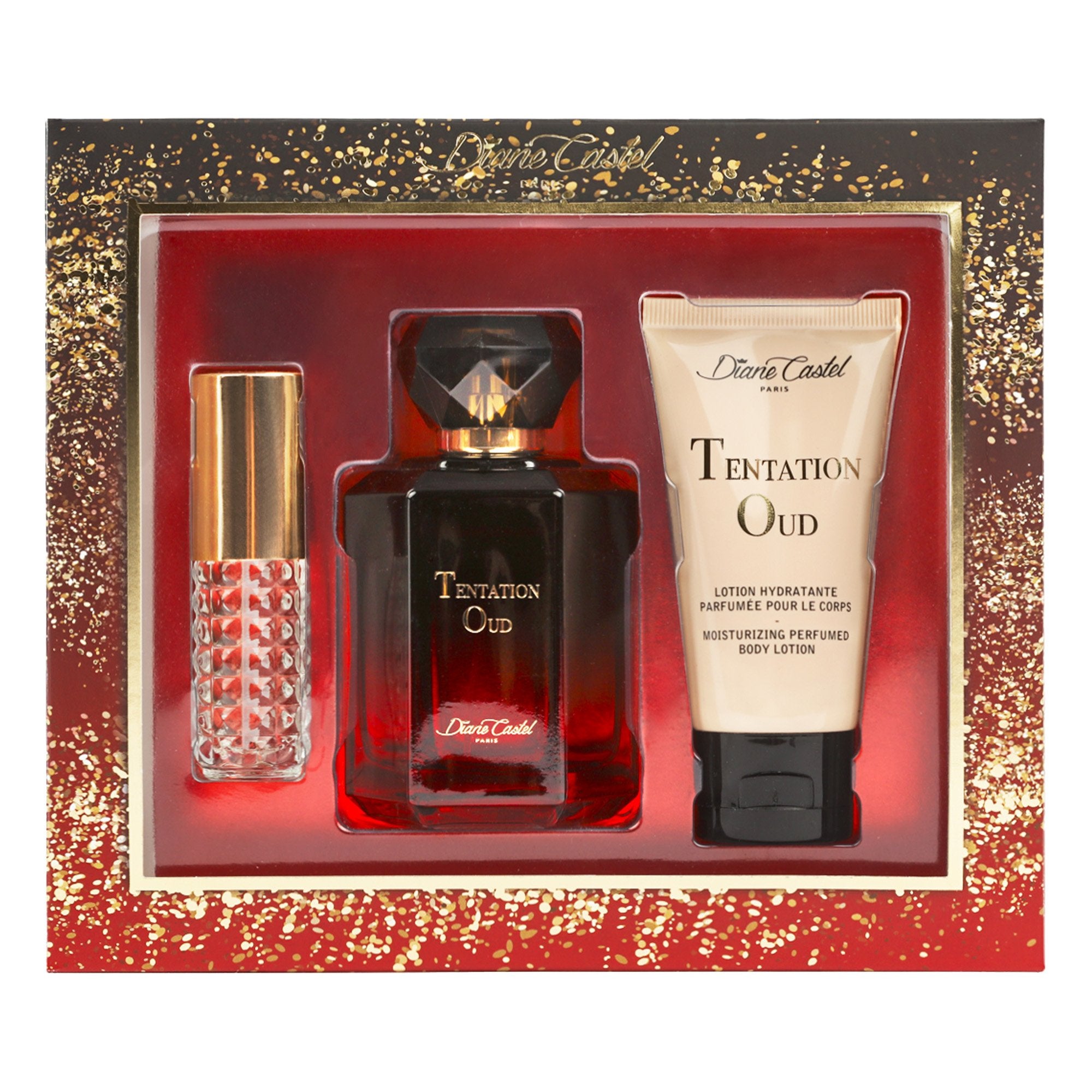 Diane Castel Tentation Oud coffret eau de parfum chaud