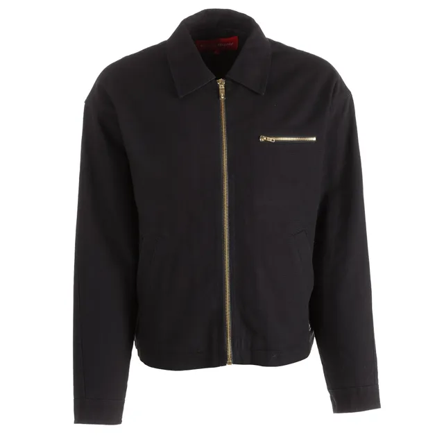 Stokomani Mode veste Canvas homme toile poches