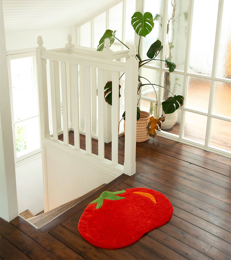 L'avant gardiste Tapis Tomate tapis rouge cuisine