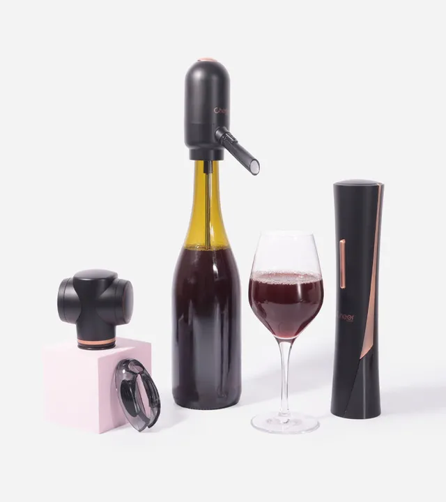 L'avant gardiste Matrix coffret accessoires vin design