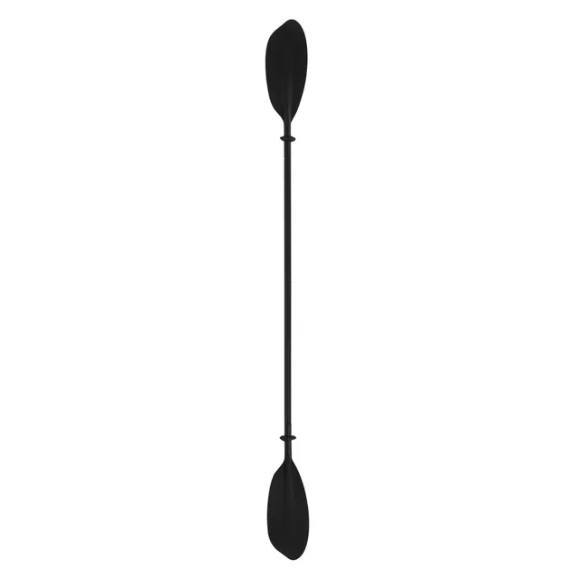 ECD Germany SUP pagaie kayak double 220cm noire alu 4 parties
