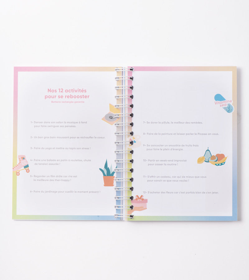L'avant gardiste Moodtivation planner mensuel 12 mois motivation