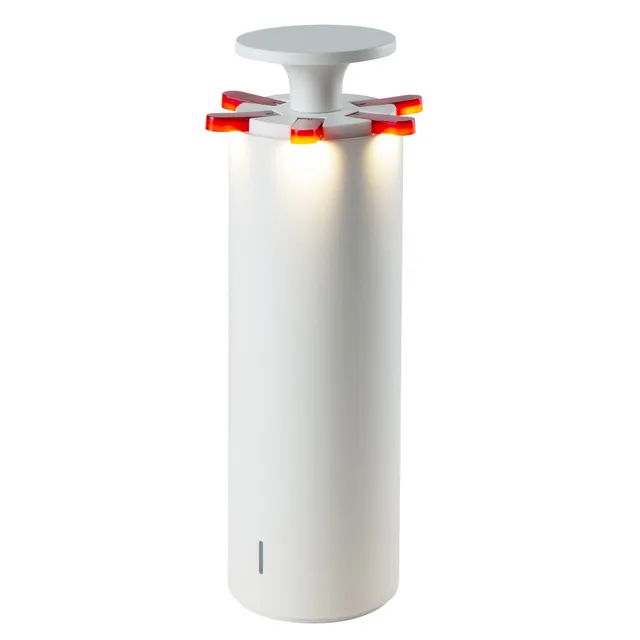 Red Deco Firework Red H24 lampe sans fil blanc chaud