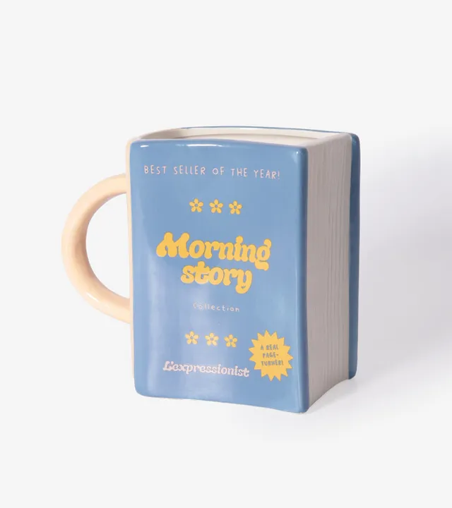 L'avant gardiste Morning Story Mug livre café cosy