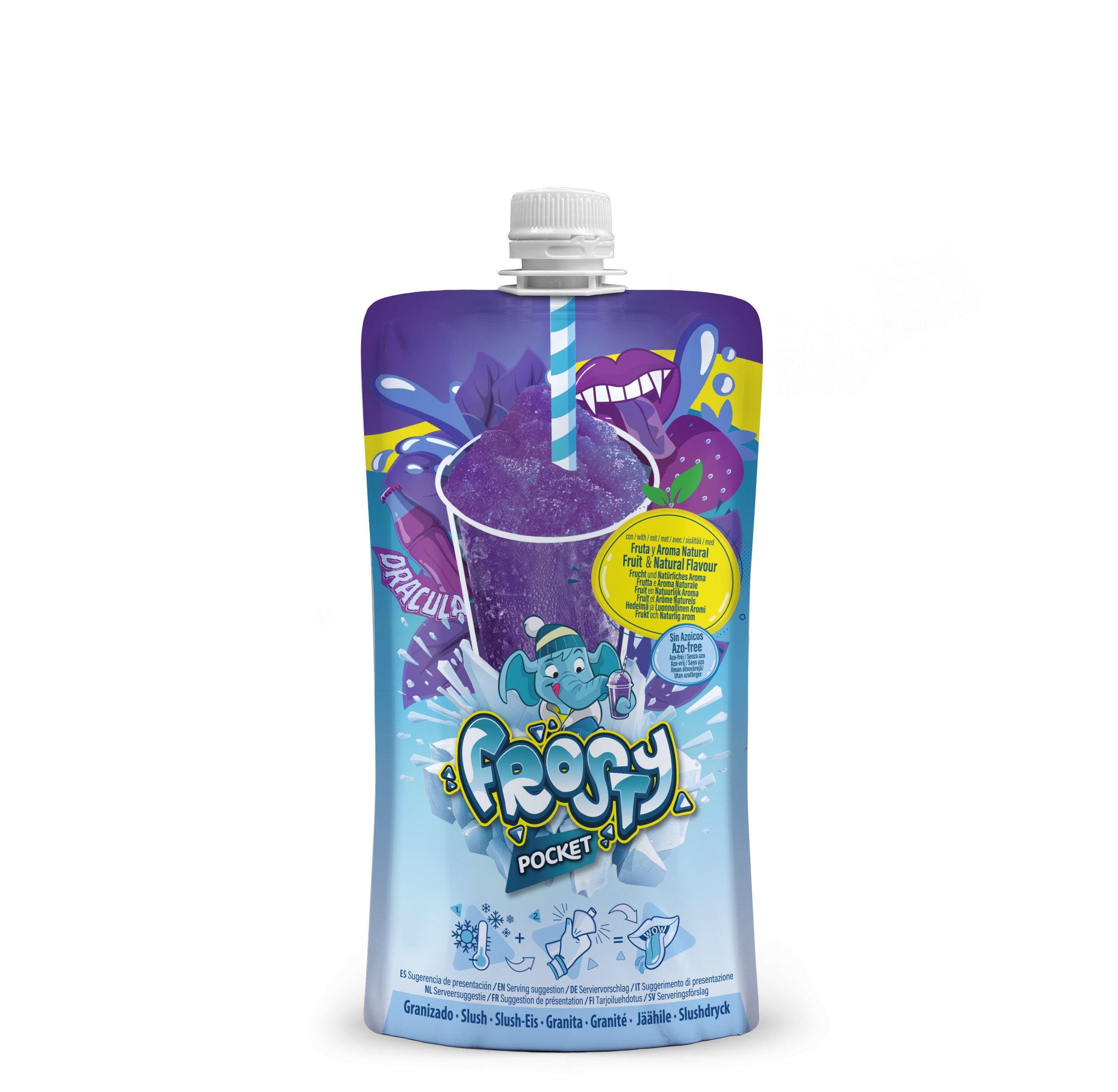 Stokomani Épicerie Granité pocket dracula boisson enfant