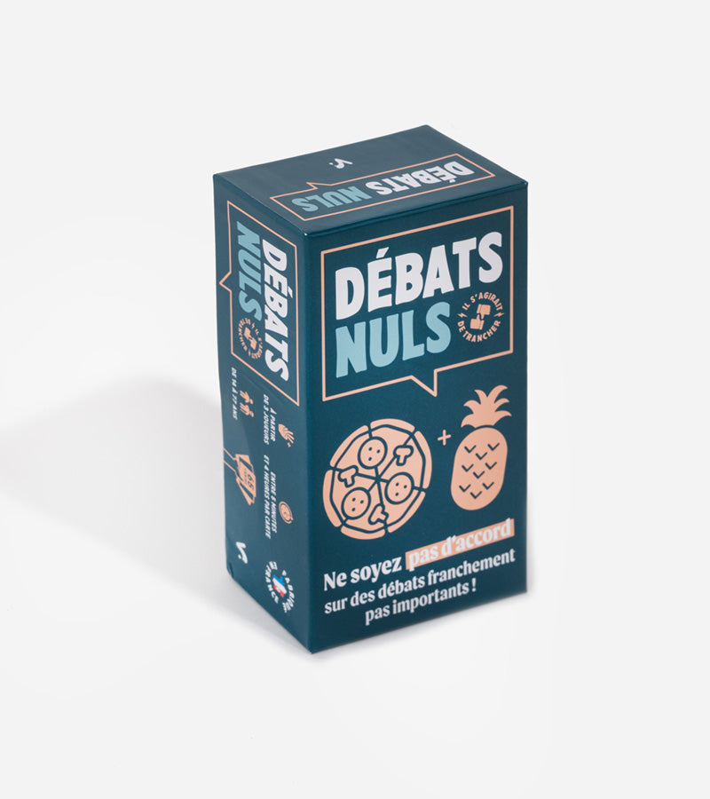 L'avant gardiste Débats Nuls jeu de société apéro 50 cartes