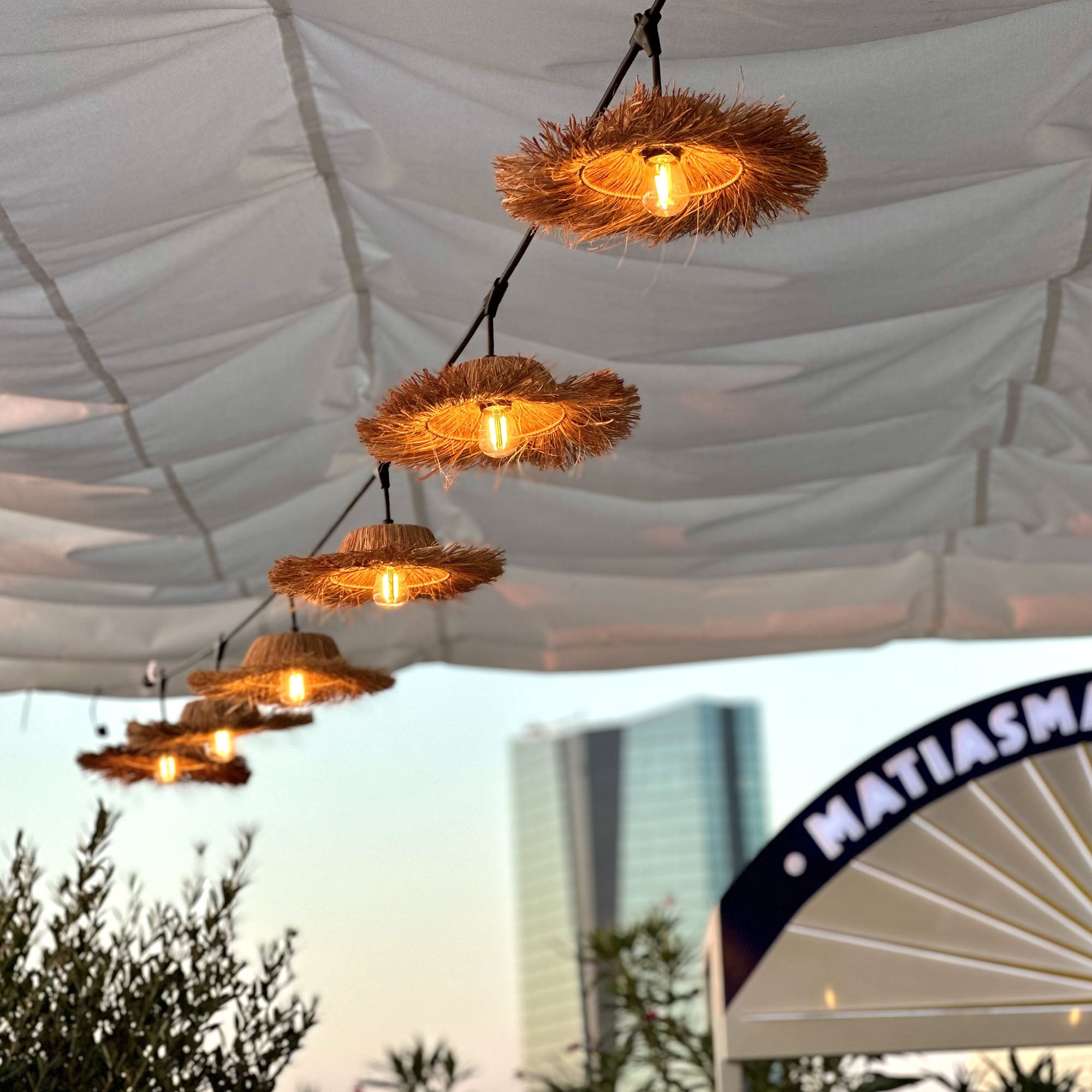 Red Deco Tahiti Light 43,8m guirlande lumineuse 70 LED