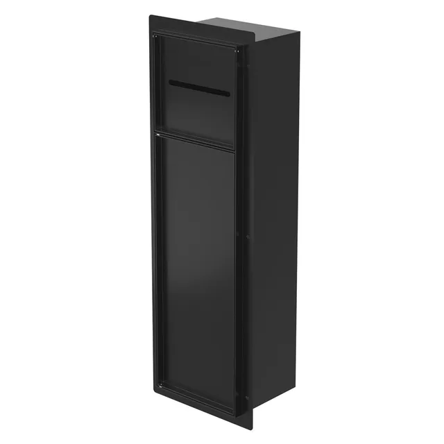 LuxeBath Sanitär niche murale WC 60x20 cm inox noir carrelable