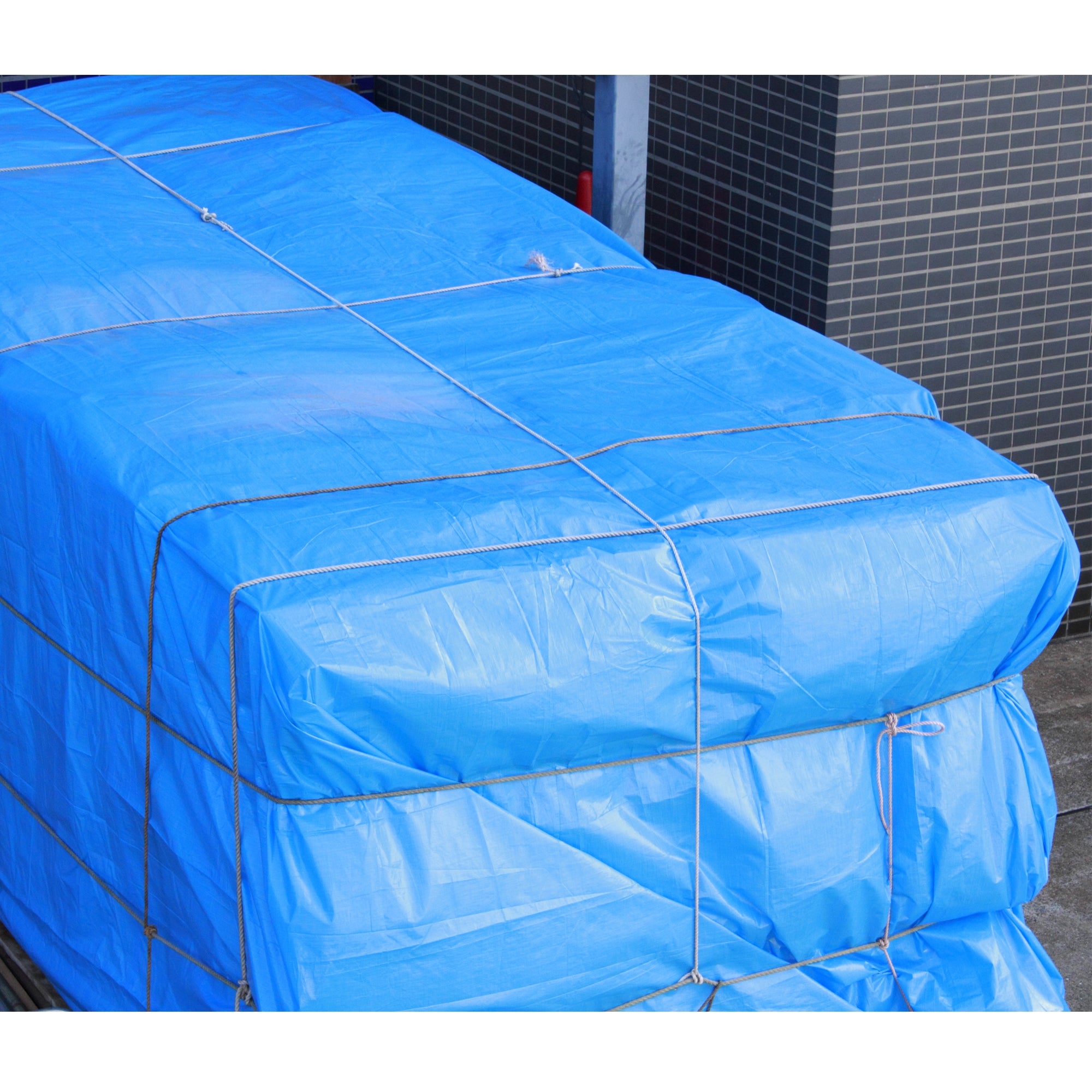ECD Germany Garten bâche 4x6 m bleue 260g/m² étanche