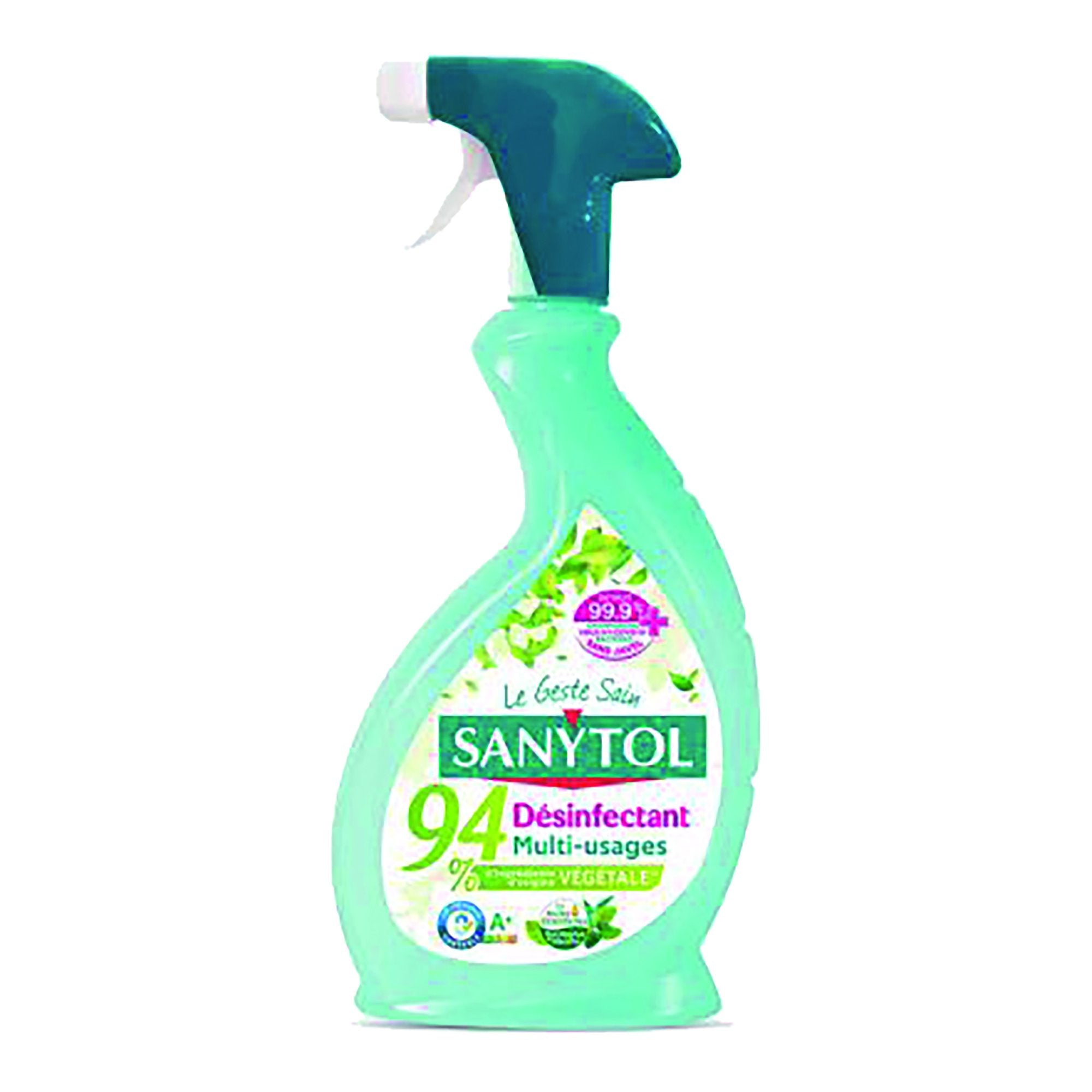 Sanytol Pistolet désinfectant végétal spray multi-usages maison