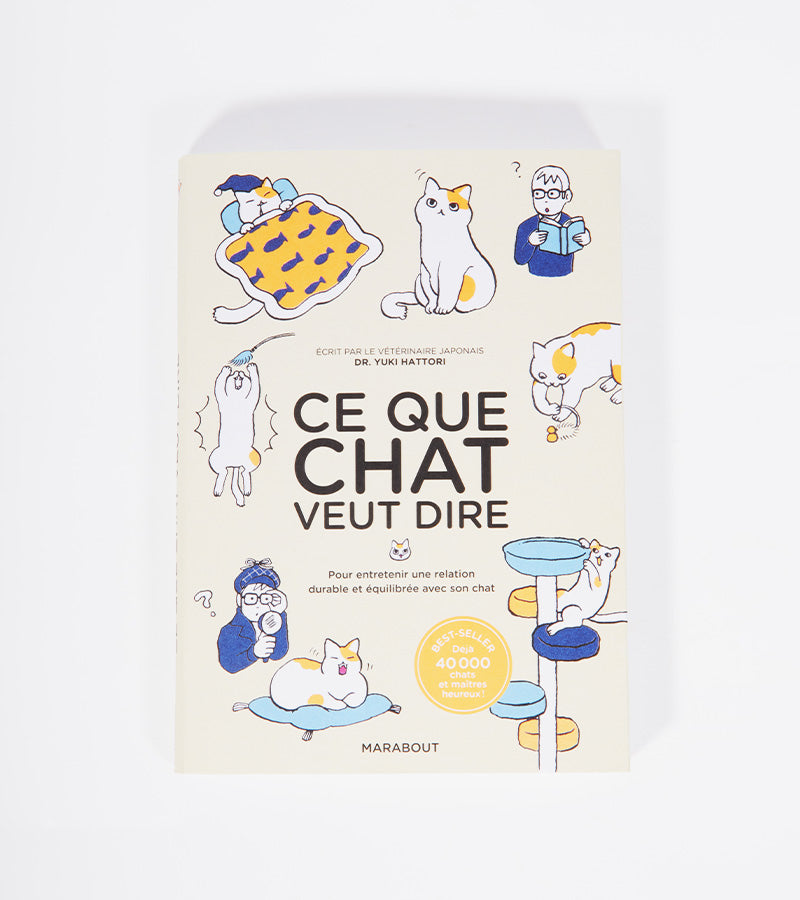L'avant gardiste Ce que chat veut dire livre chat