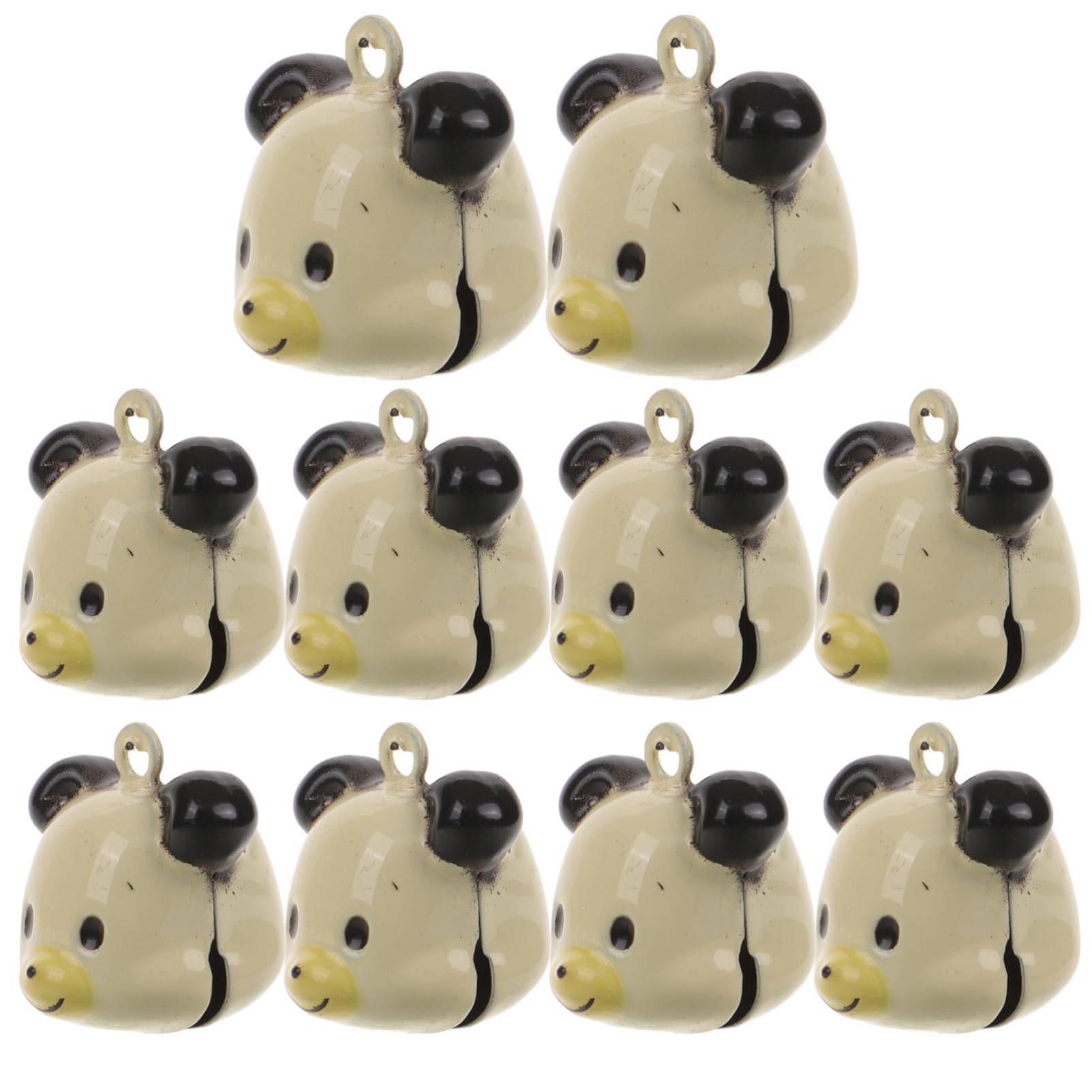 Milisten Pet Supplies Grelot Cuivre Multi 2 cm Lot 10