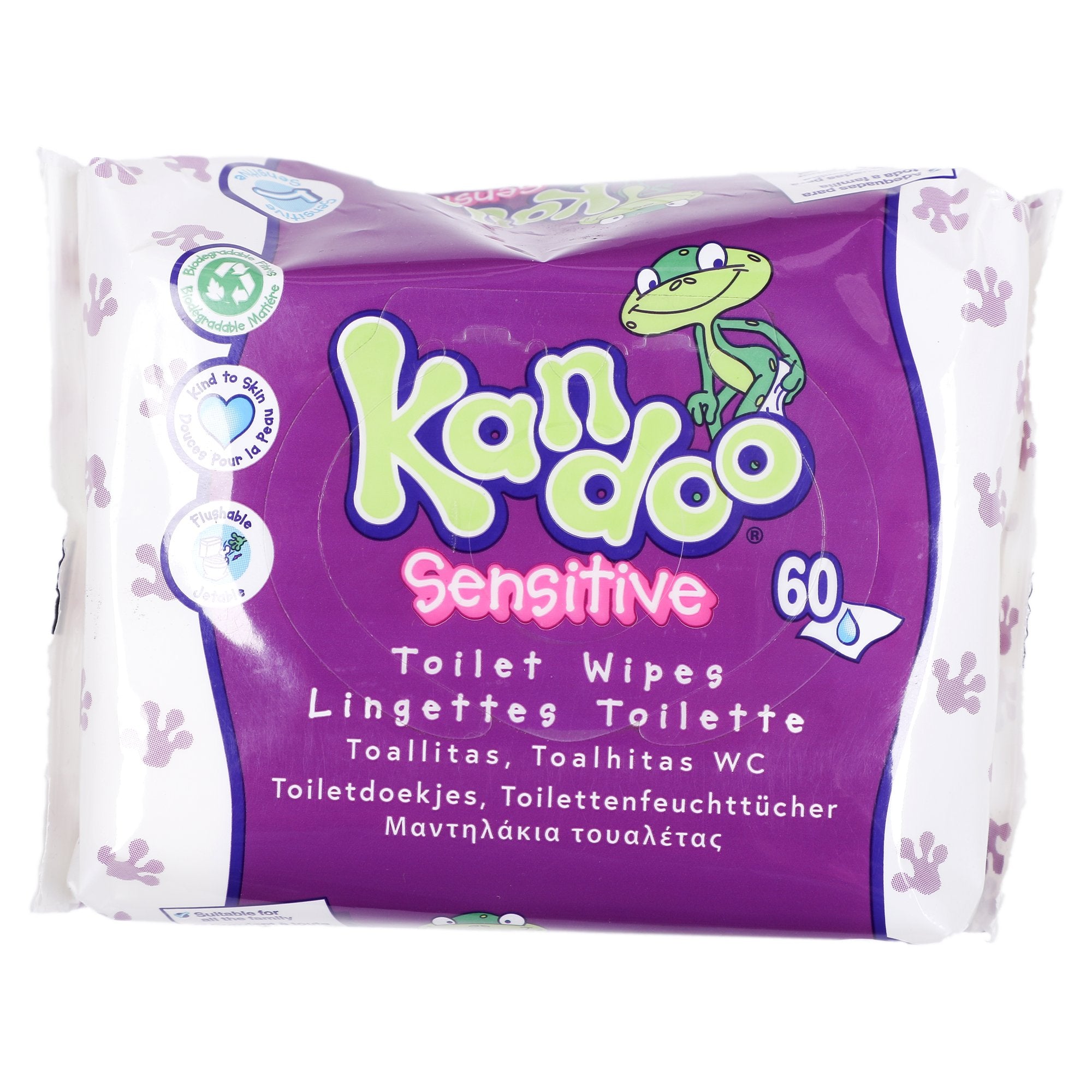 60 Lingettes Toilette Enfant Sensitive Peau Douce